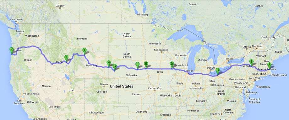 us route 20 map