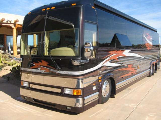 Example of a Class A RV. Photo courtesy of Wikipedia.