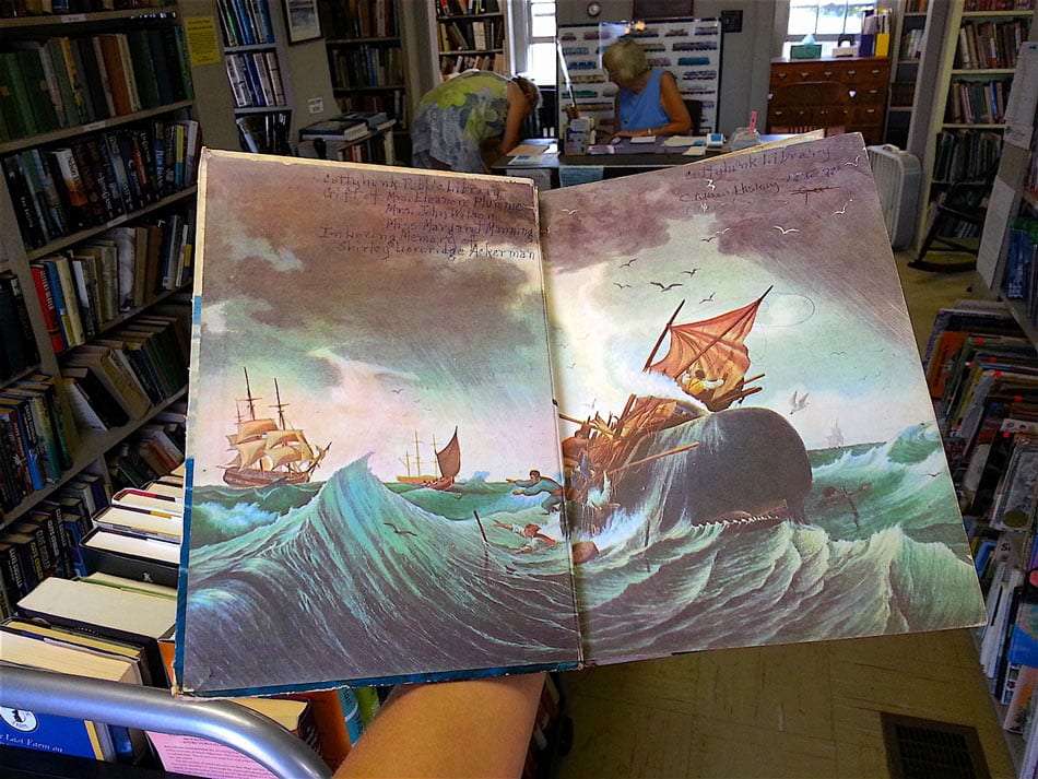 an illustrated book of the sea