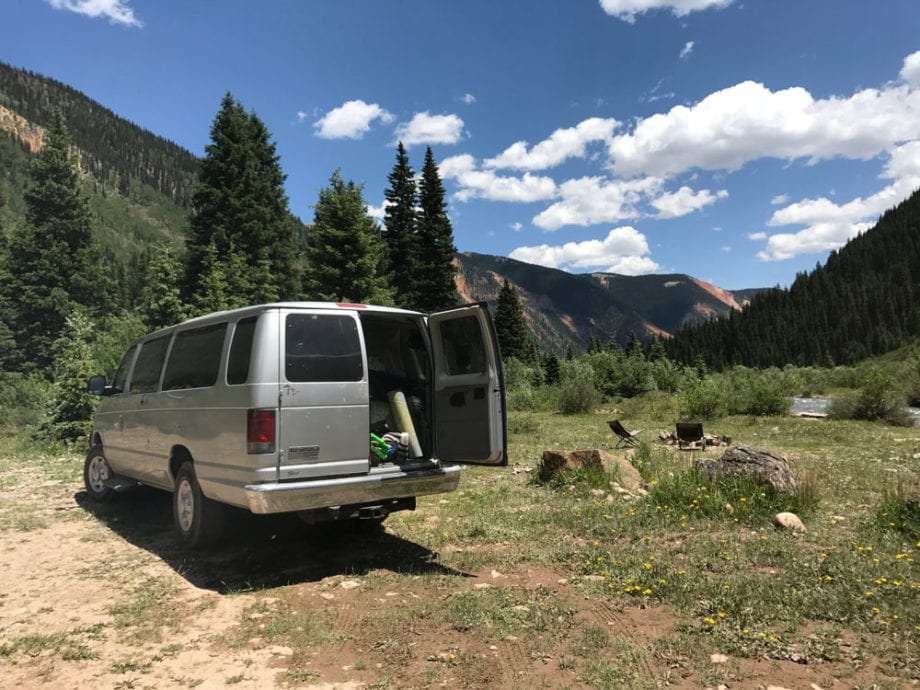 silverton colorado camping sites