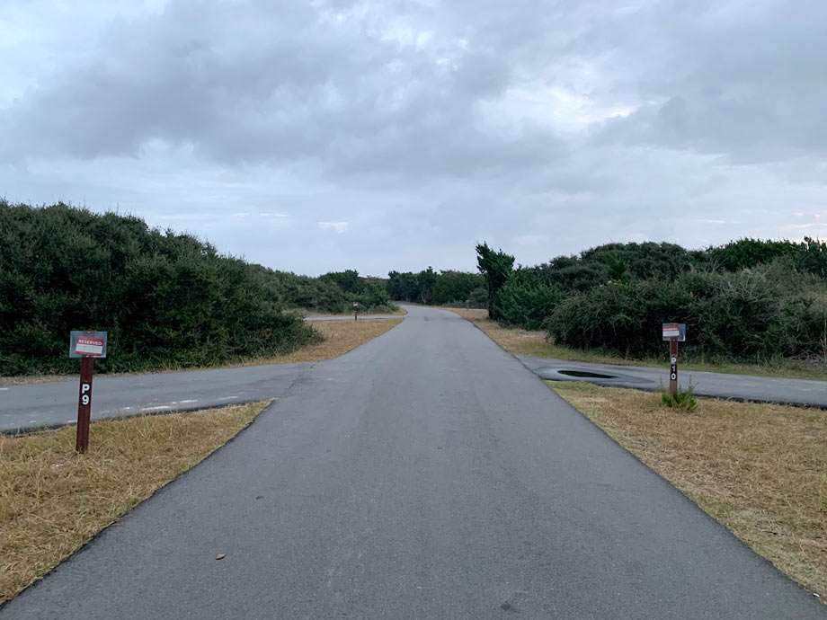 roads through the campground