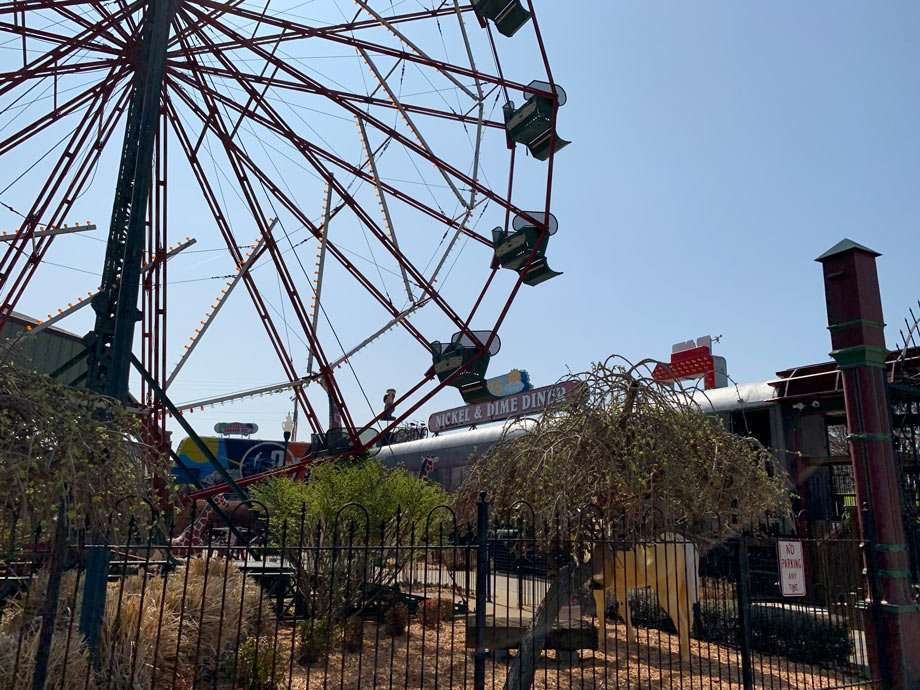 ferris wheel and concession stands in Fort Smith, Arkansas