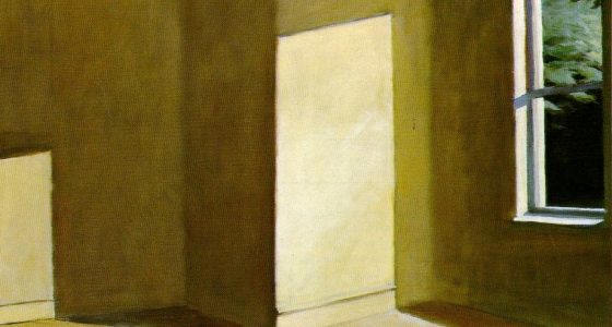 an empty room